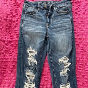 American Eagle High-waisted Skinny Jeans (next level stretch)